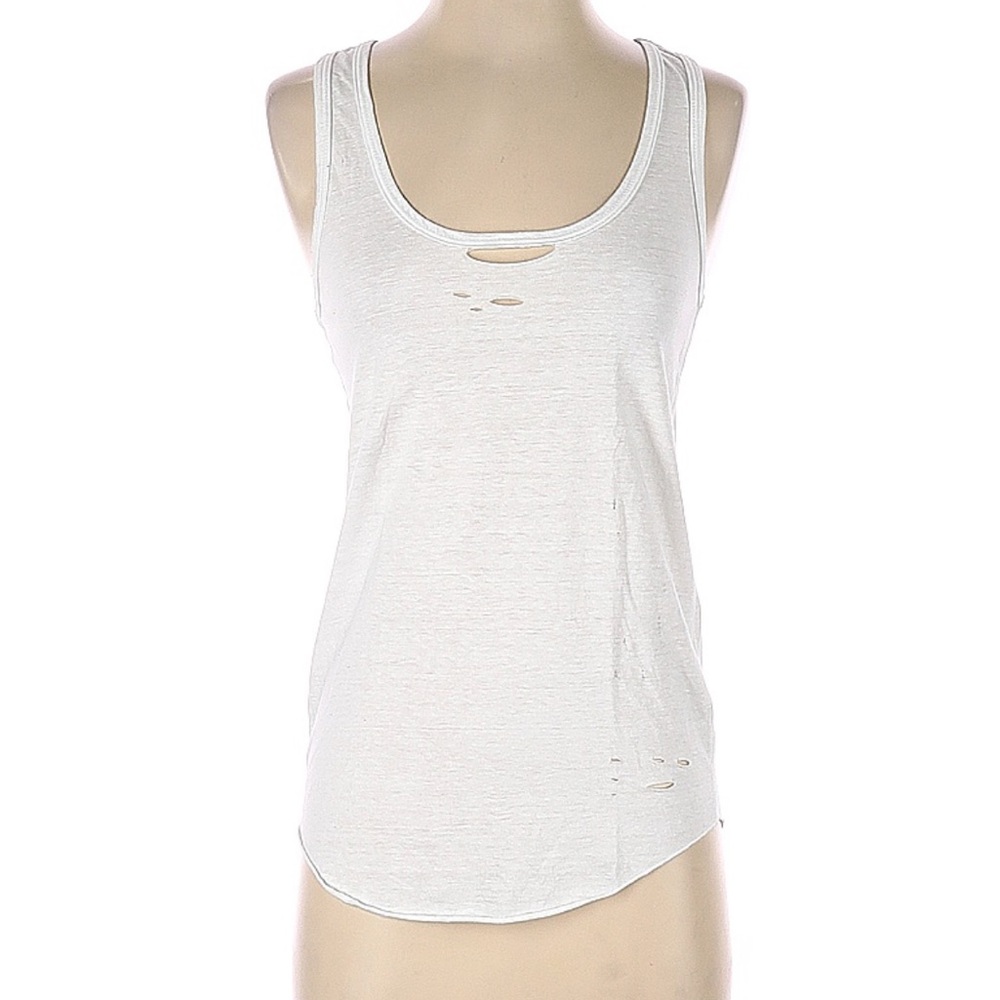 Pam & Gela distressed tank